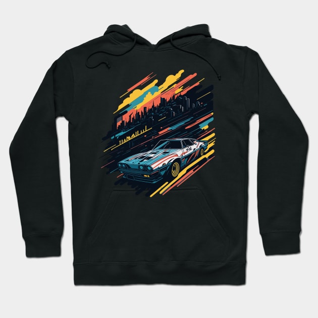 Vintage sport car Hoodie by webbygfx